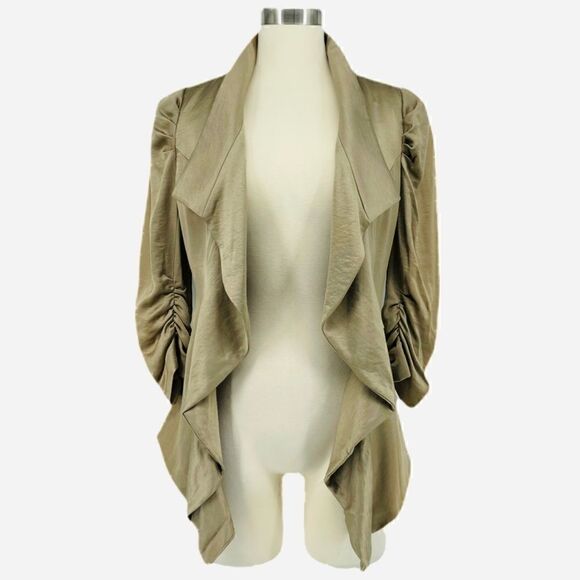 bebe Ponte Waterfall Jacket Blazer - Picture 1 of 10